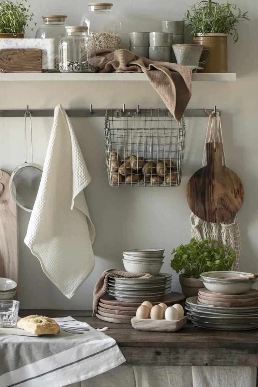 Skærebræt rundt m/håndtag