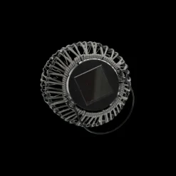 Solar Lampe i Metal og Rattan FLORIN Natur (20 x 28cm)