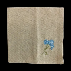 Stofserviet m Blomst ETLA (40x40cm)