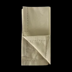 Stofserviet m. Hulsøm (40x40cm) Beige