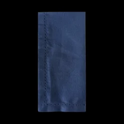 Stofserviet m. Hulsøm (40x40cm) Blå