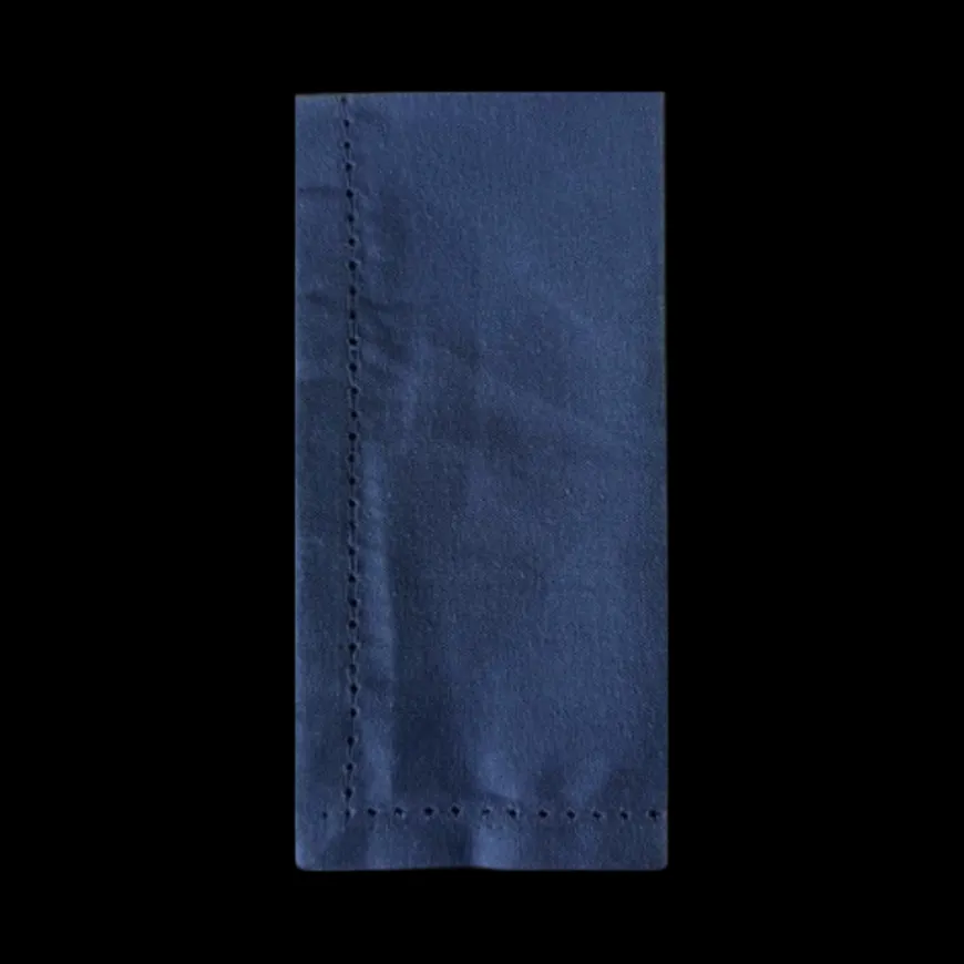 Stofserviet m. Hulsøm (40x40cm) Blå