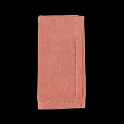 Stofserviet m.Hulsøm( 45x45cm). Orange