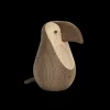 Toucan Stor Smoke/Natural H11,3xB7,2xL11,8cm