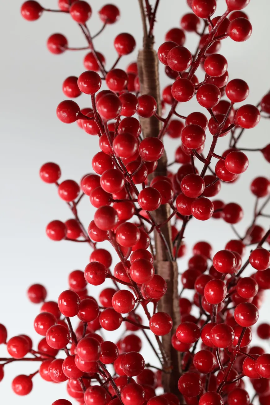 Træ m. Røde Bær i Potte (70cm)