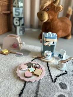 Trælegetøj Kaffe Sæt