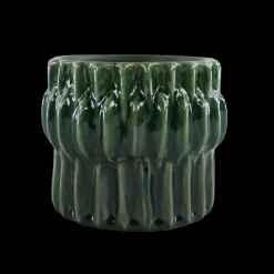 Urtepotte GAFAR (Ø13,3x11cm) Grøn