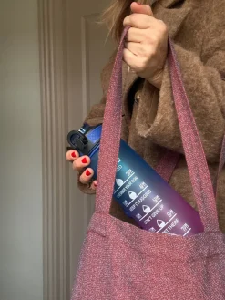 Vandflaske i Blå/Lyserød DIDI (1liter)