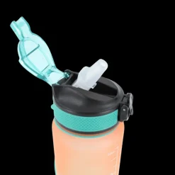 Vandflaske i Orange/Grøn DIDI (1liter)