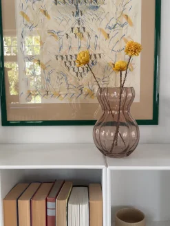 Vase DIVIA (24,5 cm) Brun