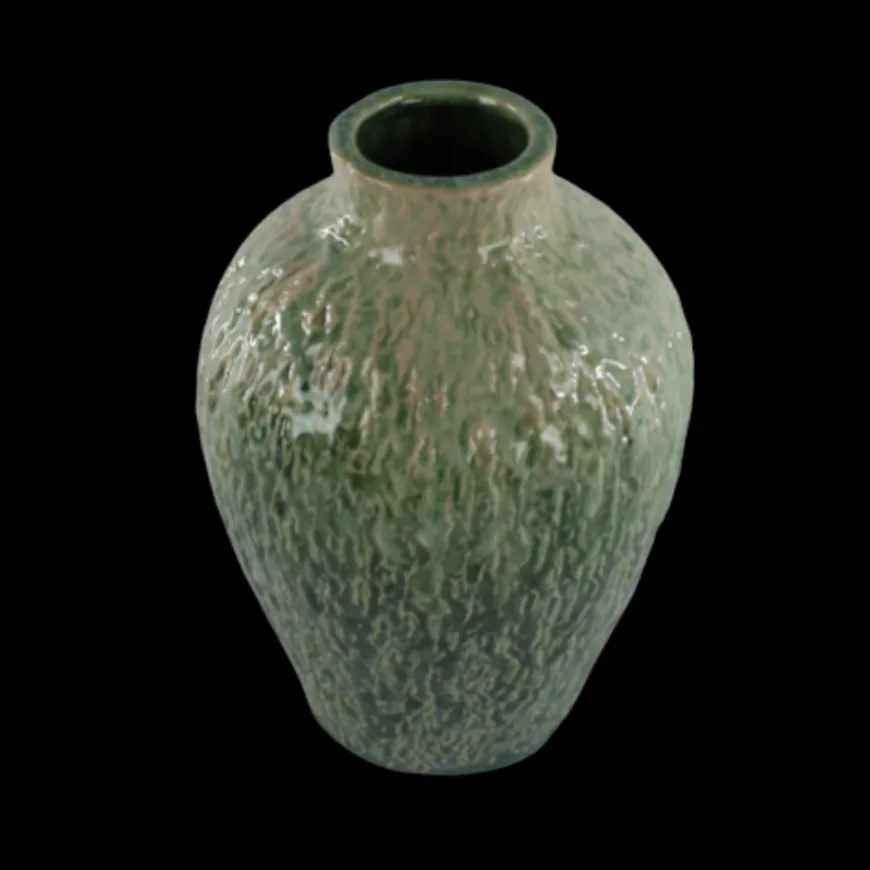 Vase FLOREN (Ø17x25 cm) Grøn