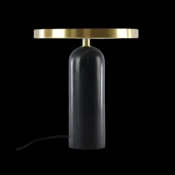 Villa - Bordlampe Vilja Sort Marmor (22,5 x 25 cm)