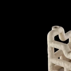 Villa - Lysestage Lyng Sand Polyresin (21 x 23 cm)