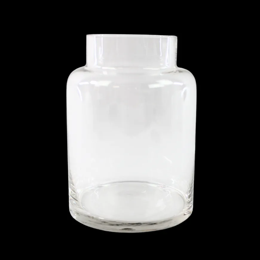 Villa Collection - Vase Drua Klar Glas (14,5x20cm)